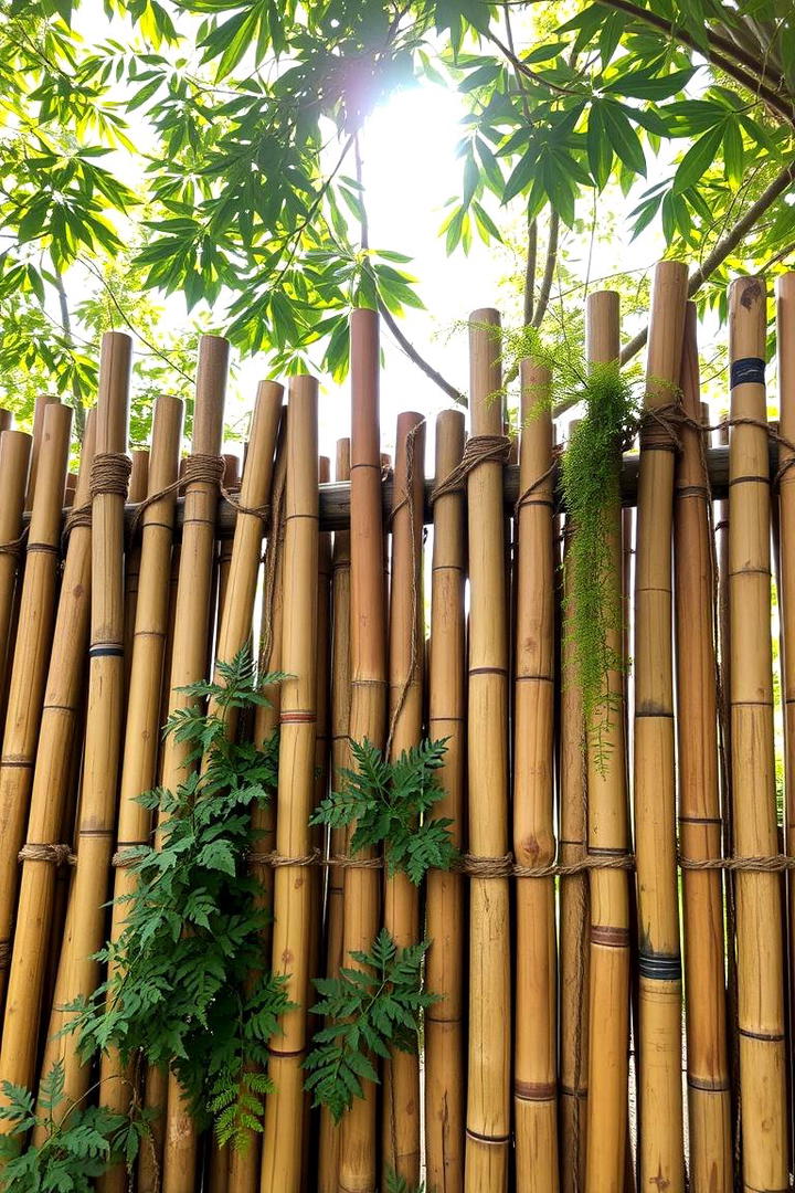 Bamboo Fence - 21 Types of Fences