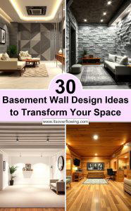 30 Basement Wall Design Ideas to Transform Your Space