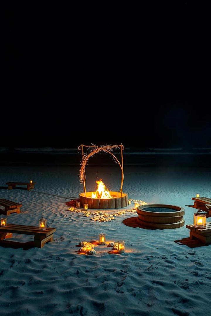 Beach Bonfire Celebration - 21 Beach Wedding Ideas