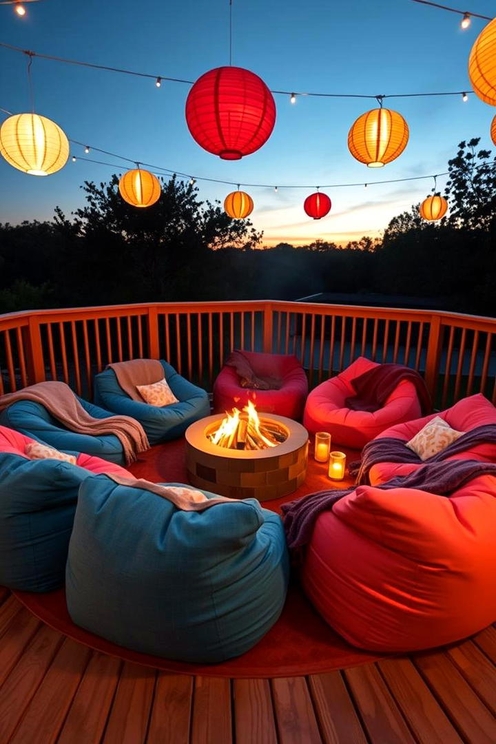 Bean Bag Seating - 21 Outdoor Seating Ideas