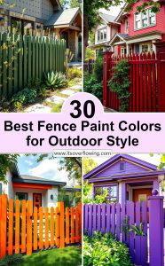 30 Best Fence Paint Colors For Outdoor Style Best Fence Paint Colors For Outdoor Style 186x300