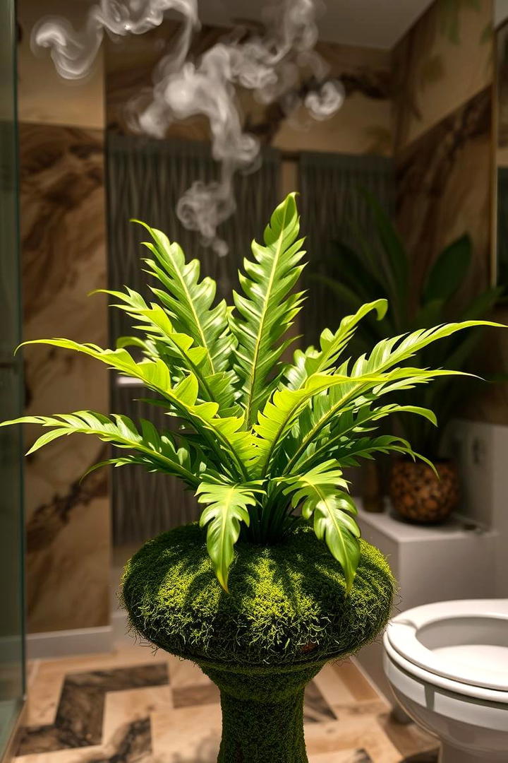 Birds Nest Fern Tropical Elegance - 30 Indoor Plants That Dont Need Sun