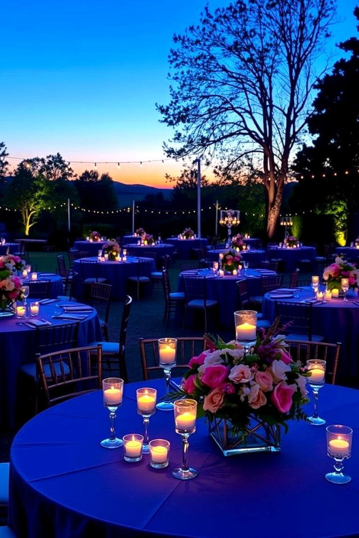 Blue Twilight Enchantment - 30 Blue Wedding Theme Ideas