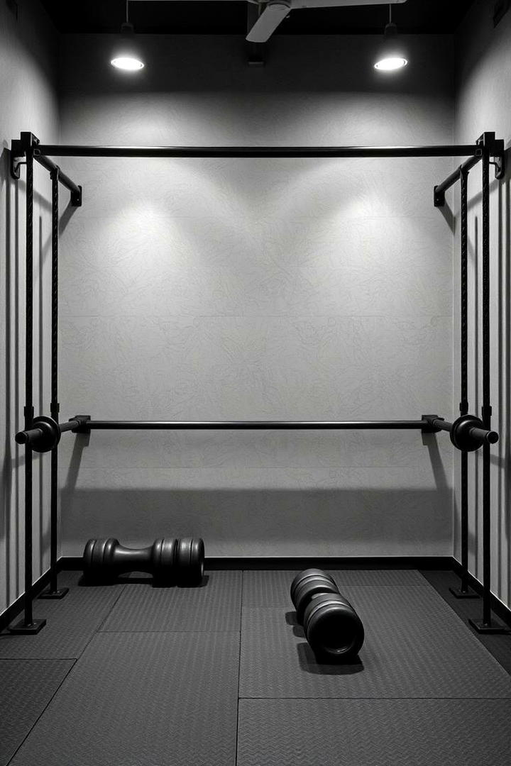 Bodyweight Exercise Nook - 30 Small Home Gym Ideas