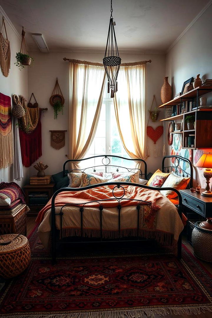 Bohemian Chic Vibes - 21 Teen Girl Bedroom Ideas