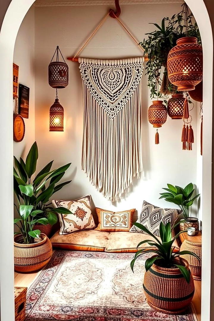 Bohemian Eclectic Vibe - 21 Corner Decoration Ideas