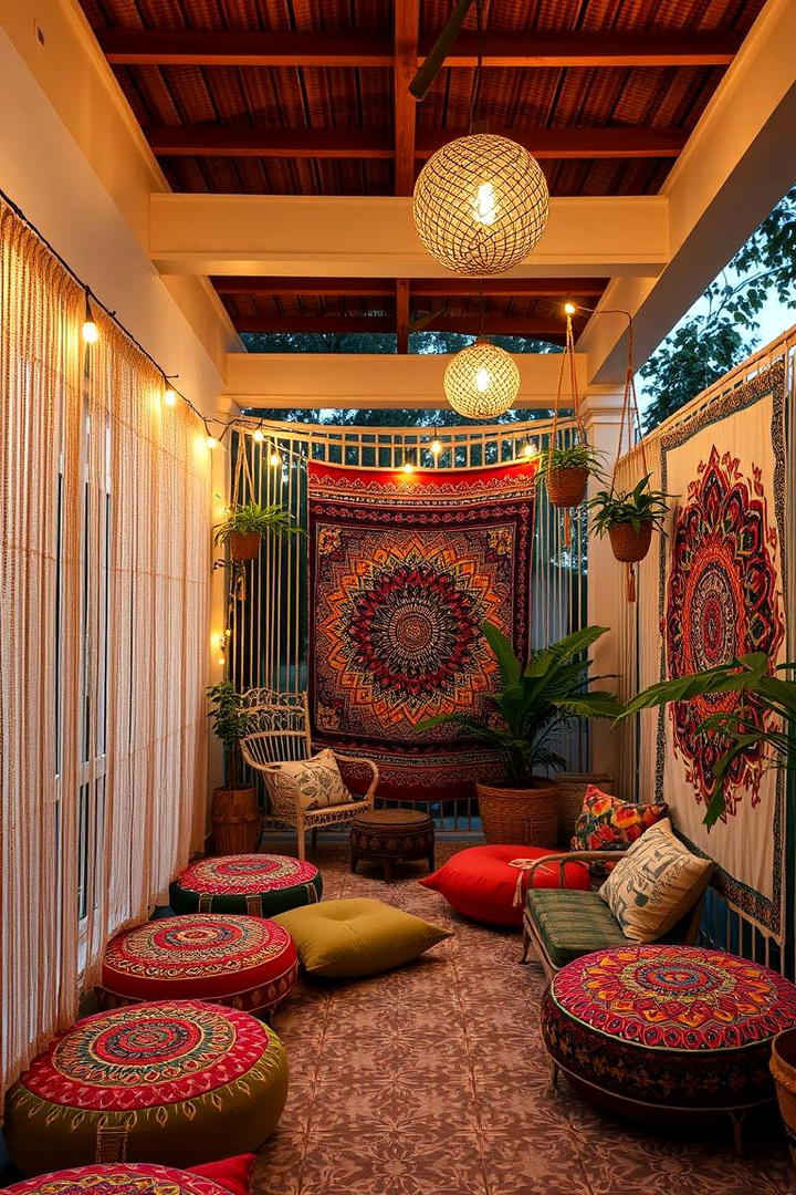 Bohemian Escape Veranda - 21 Veranda Ideas