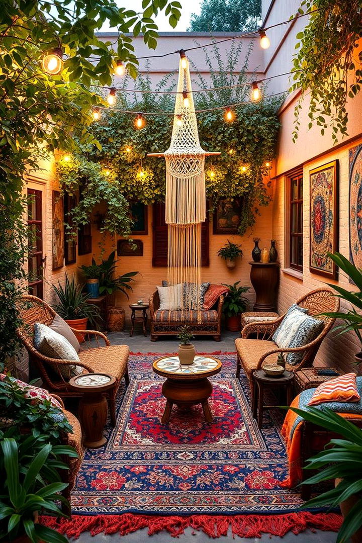 Bohemian Retreat Courtyard - 21 Courtyard Ideas