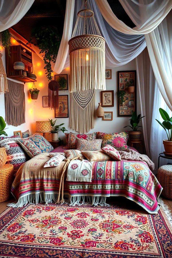 Bohemian Retreat Vibes - 21 Bedroom Decor Ideas