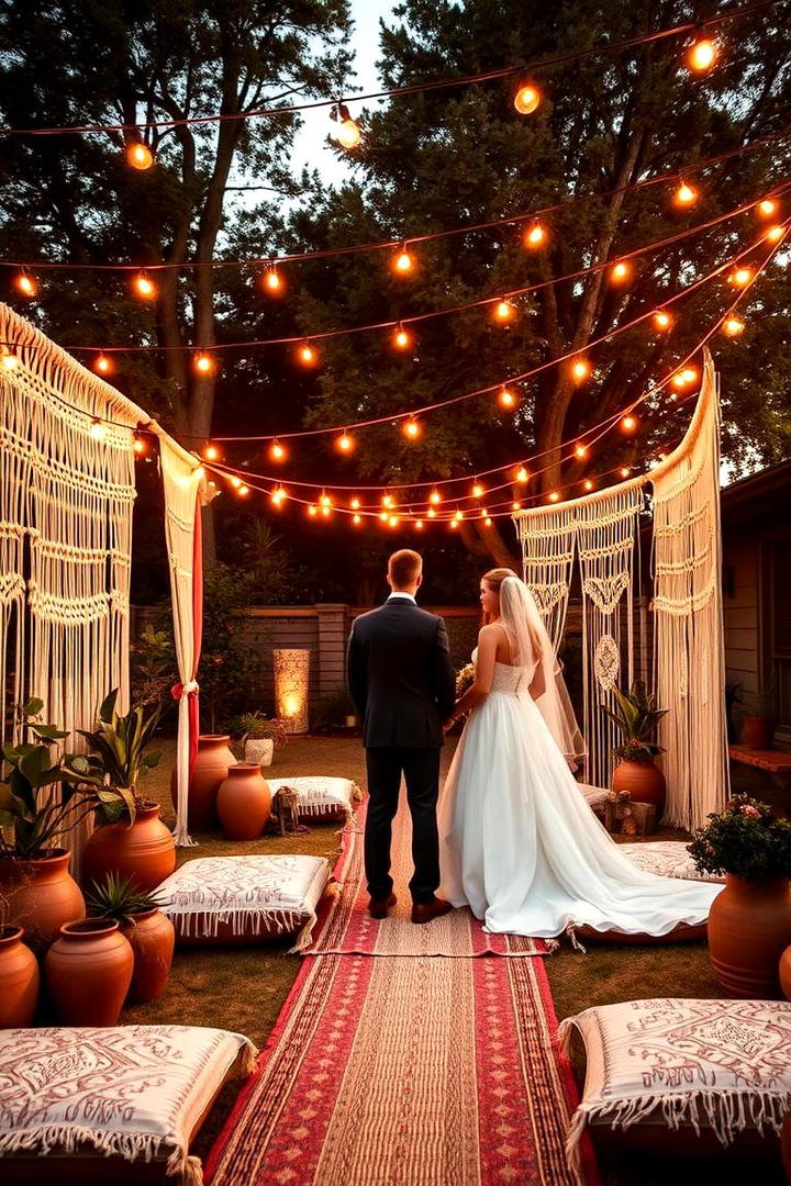 Boho Chic Garden Wedding - 30 Garden Wedding Ideas