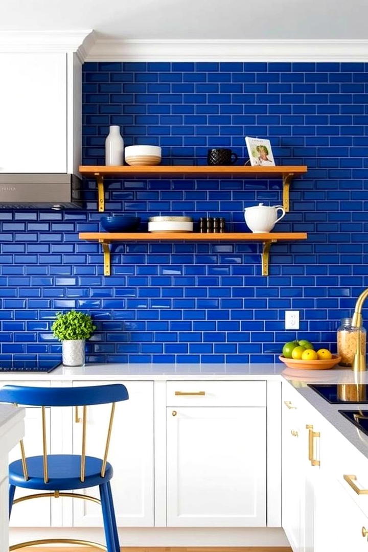 Bold Accent Features - 30 Scandinavian Kitchen Ideas