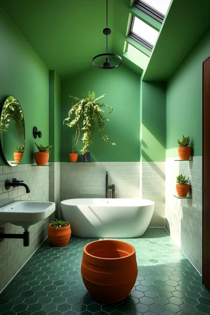 Bold Color Statements - 21 Primary Bathroom Ideas