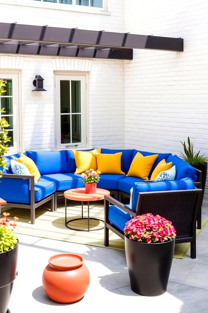 Bold Color Themes for Patios - 21 Patio Decor Ideas