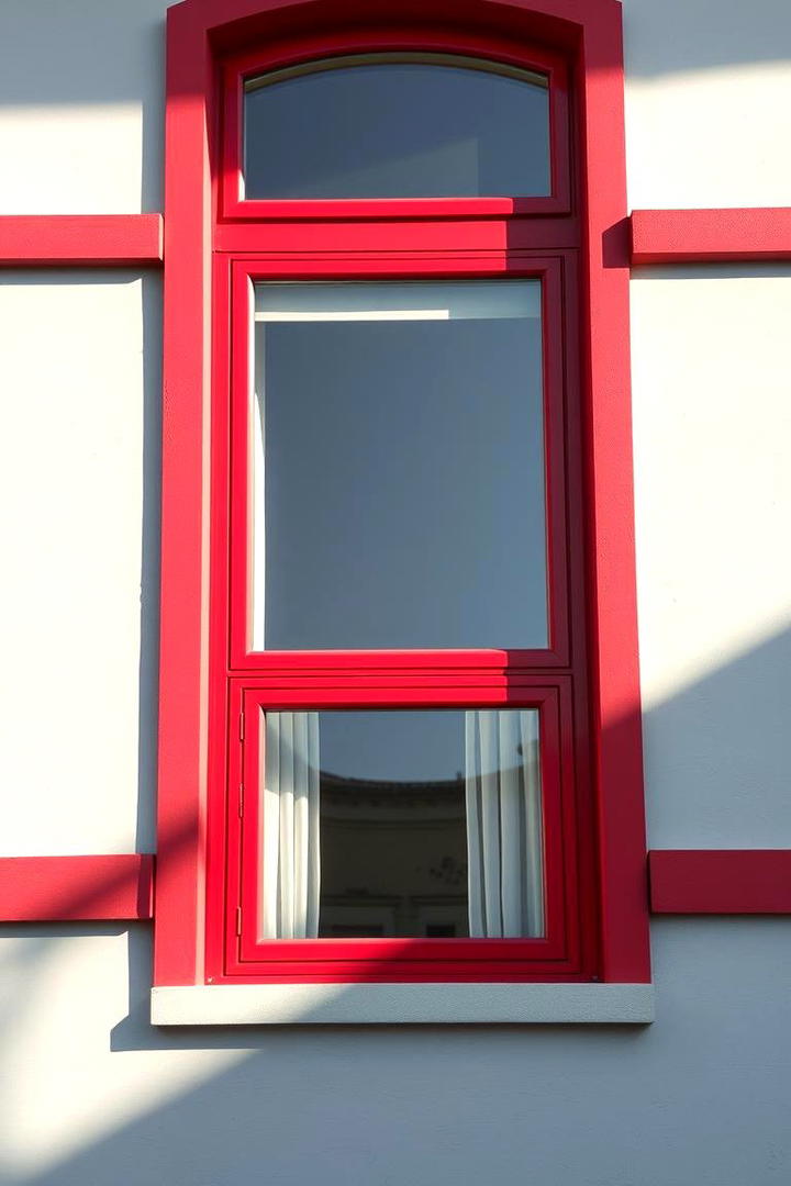 Bold Contrasting Trim - 30 Exterior Window Trim Ideas