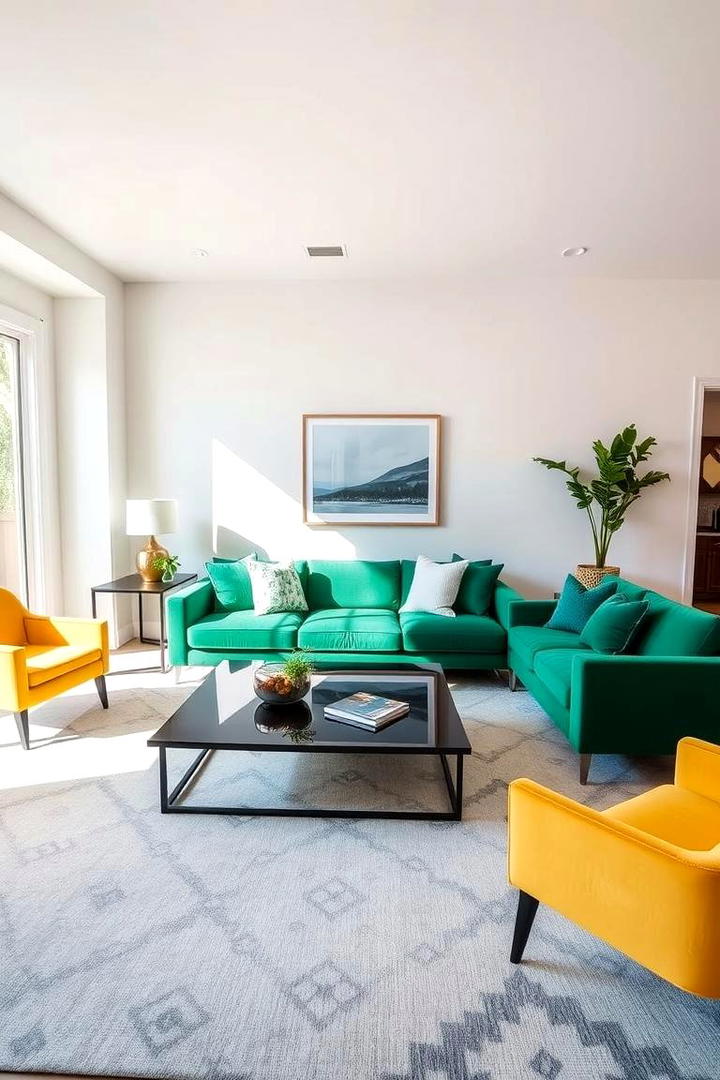 Bold and Colorful Expressions - 21 Living Room Design Ideas