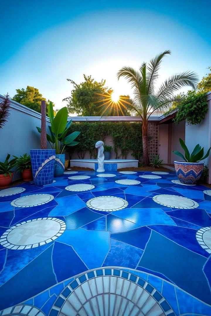 Bold and Vibrant Impressions - 21 Stamped Concrete Patio Ideas