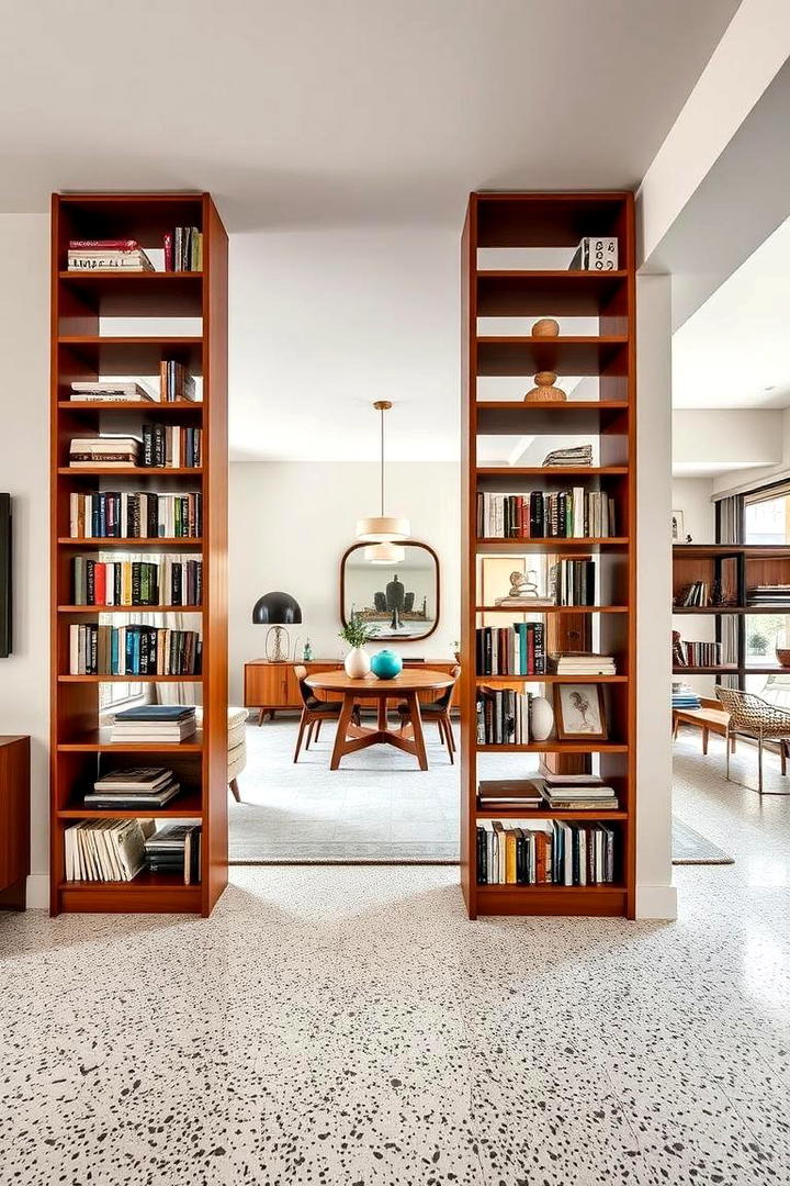 Bookshelf Room Dividers - 30 Living Room Storage Ideas