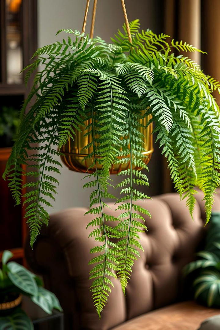 Boston Fern Classic Foliage - 30 Indoor Plants That Dont Need Sun