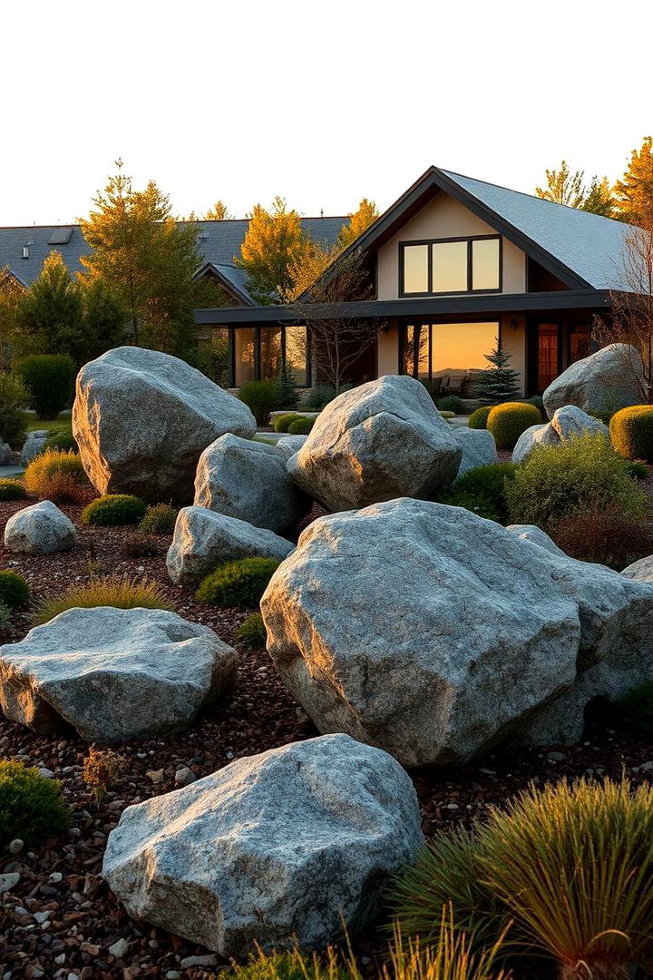 Boulder Impact - 30 Types of Exterior House Stone