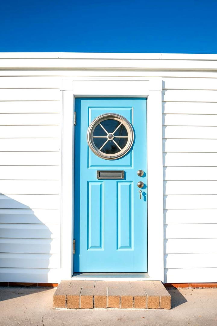 Bright Sky Blue - 30 Mid Century Front Door Colors