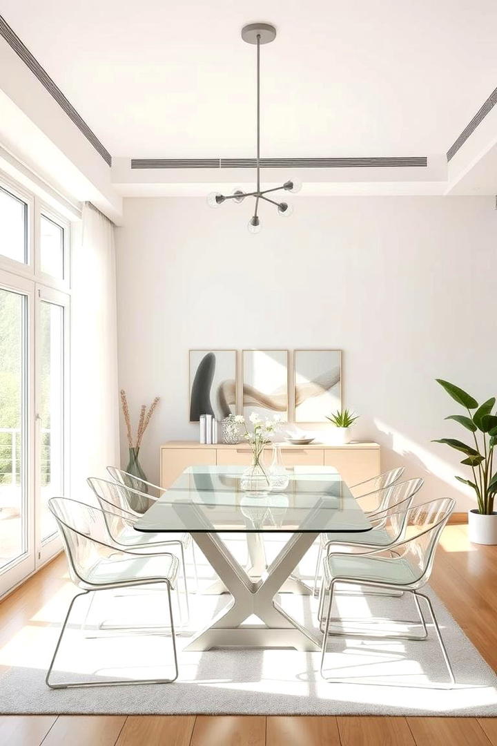 Bright and Airy Dining Room - 21 Dining Room Design Ideas