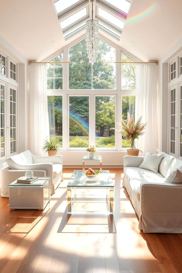 Bright and Airy Sunroom - 21 Sunroom Ideas