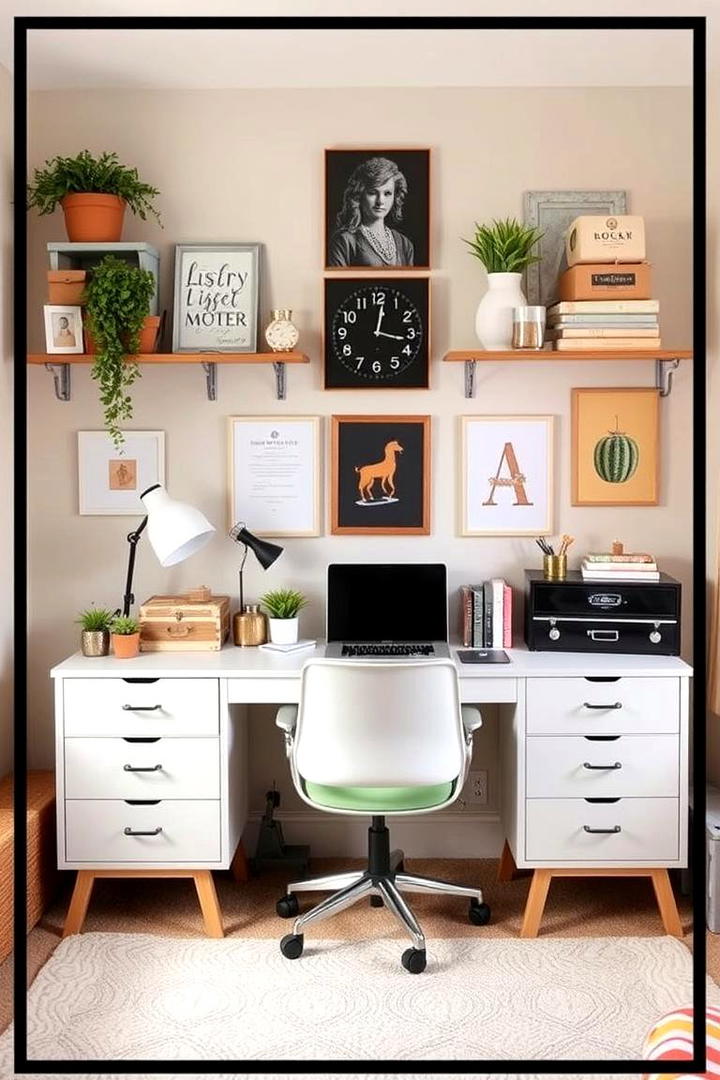 Budget Conscious Chic - 21 Bedroom Office Ideas