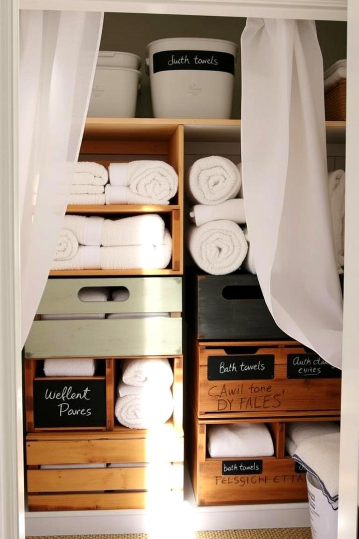 Budget Friendly Organization - 30 Linen Closet Organization Ideas