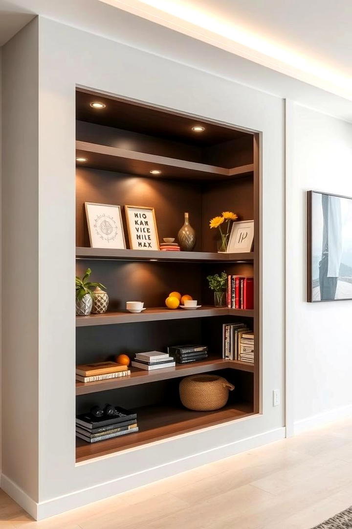 Built In Storage Corner - 21 Corner Shelf Ideas