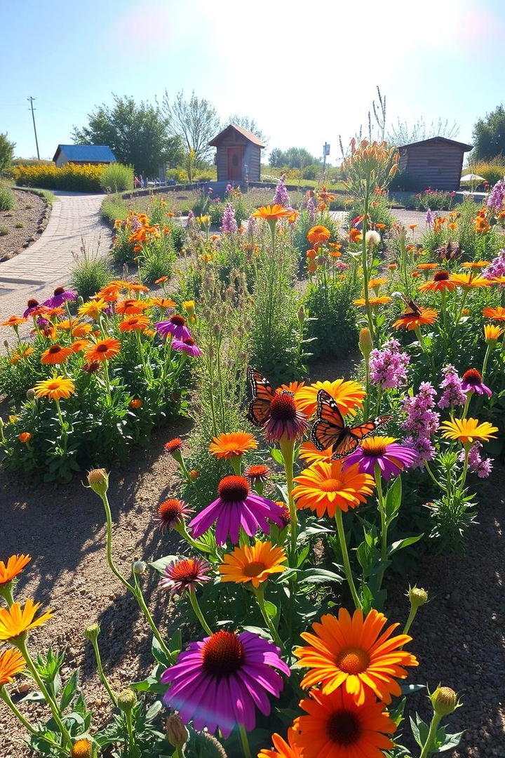 Butterfly and Pollinator Paradise - 30 Sloped Garden Ideas