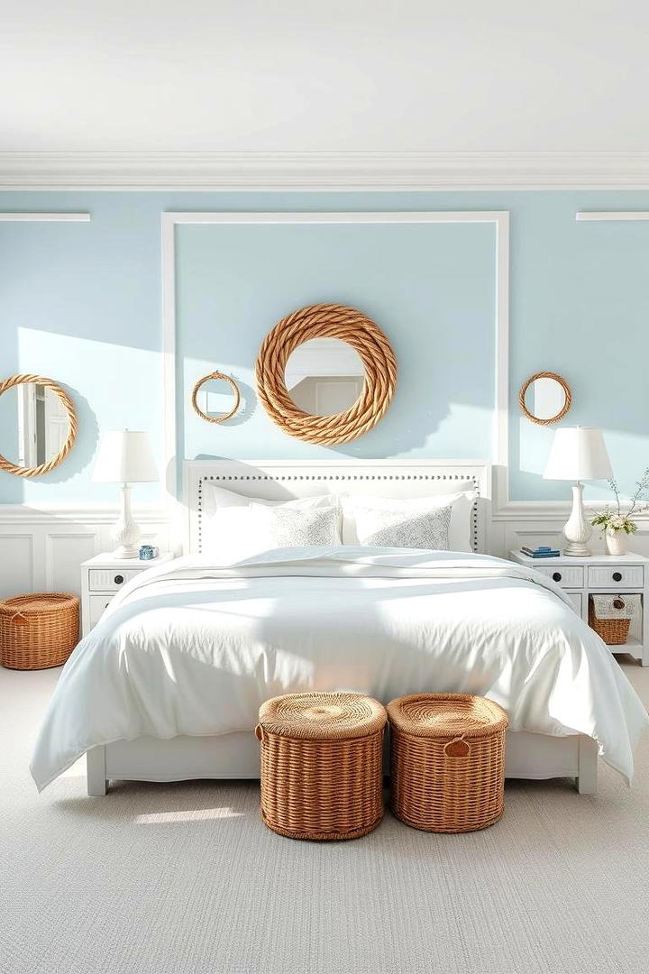 Calming Sky Blues - 21 Bedroom Paint Colors