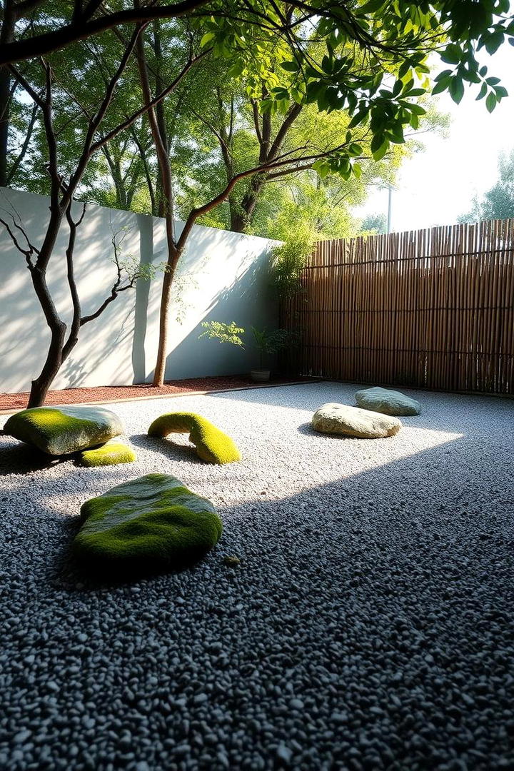 Calming Zen Rock Garden - 21 Backyard Decor Ideas