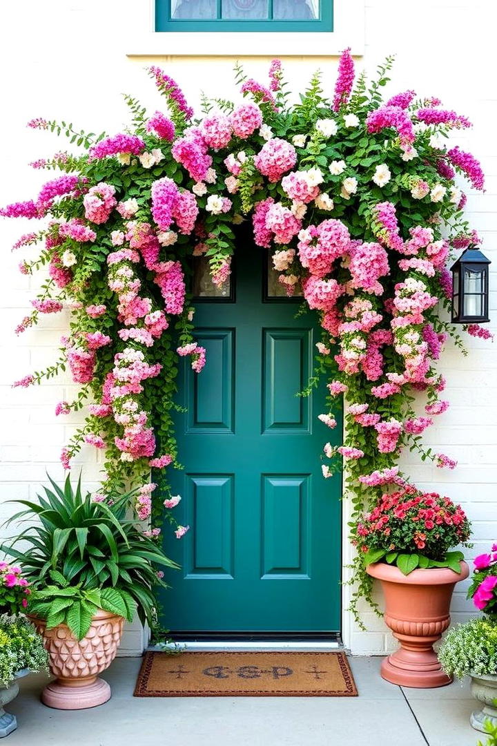 Cascading Blooms Charm - 21 Front Door Plants