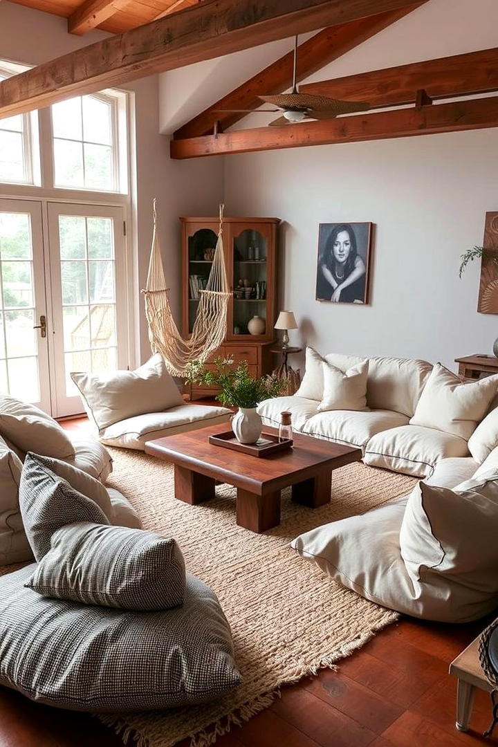 Casual Boho Lounge Vibes - 30 Boho Living Room Ideas