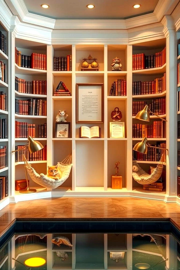 Cat Library Escape - 30 Cat Room Ideas