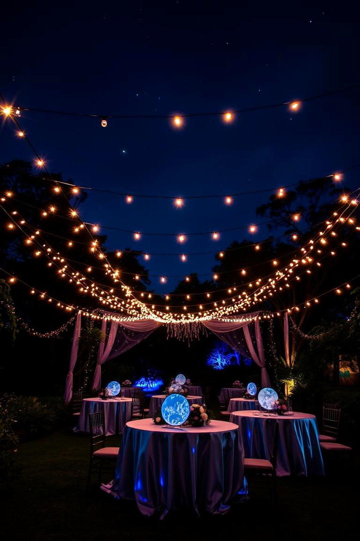 Celestial Garden Evening Wedding - 30 Garden Wedding Ideas