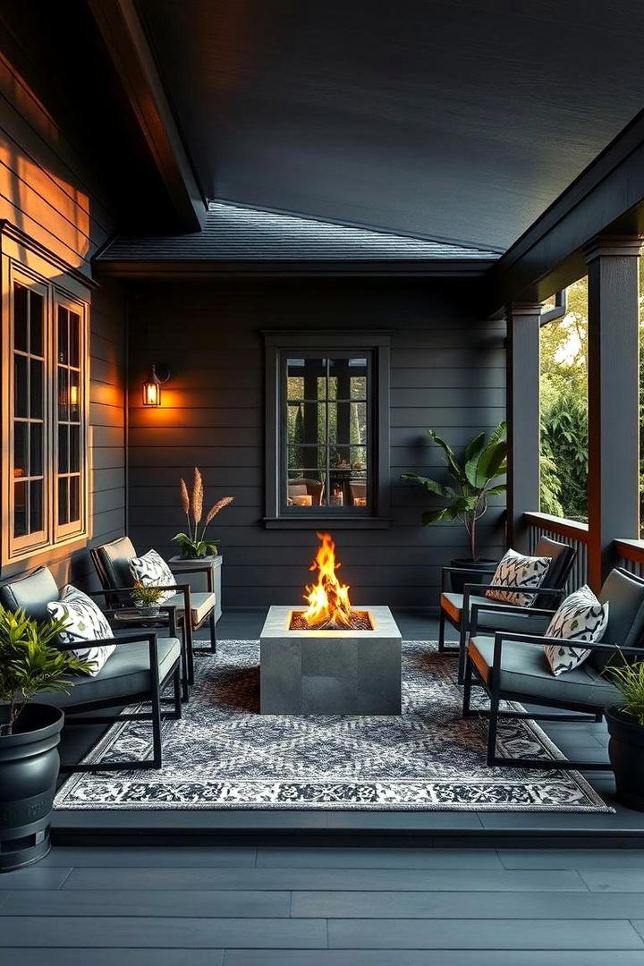 Charcoal for Modern Sophistication - 17 Porch Paint Colors