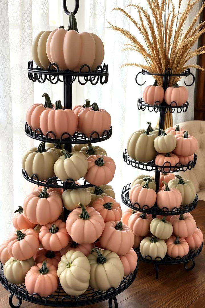 Charming Mini Pumpkin Arrangements - 21 Pumpkin Decor Ideas