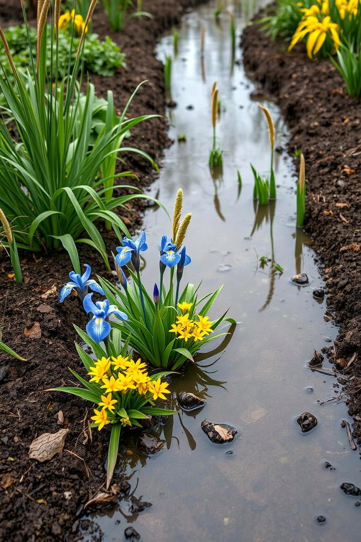 Charming Rain Garden - 30 Perennial Flower Bed Ideas