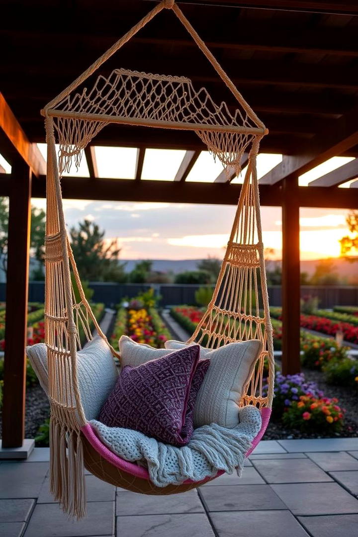 Chic Hammock Chairs - 21 Outdoor Furniture Ideas