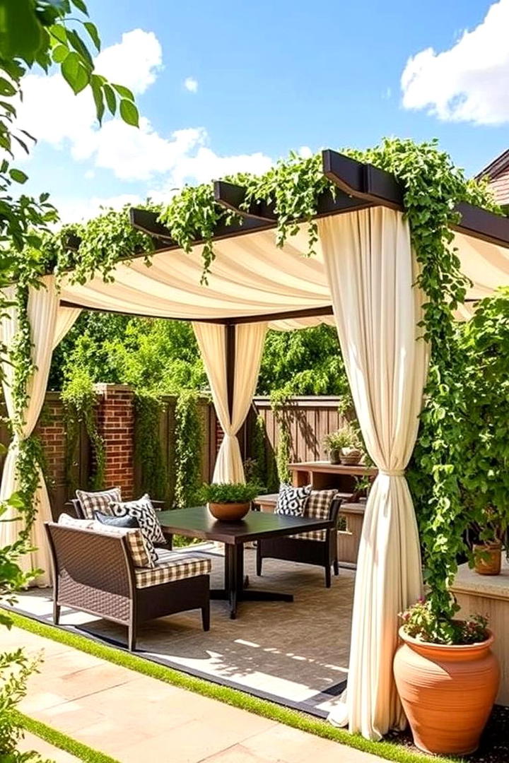 Chic Pergola Oasis - 21 Backyard Ideas