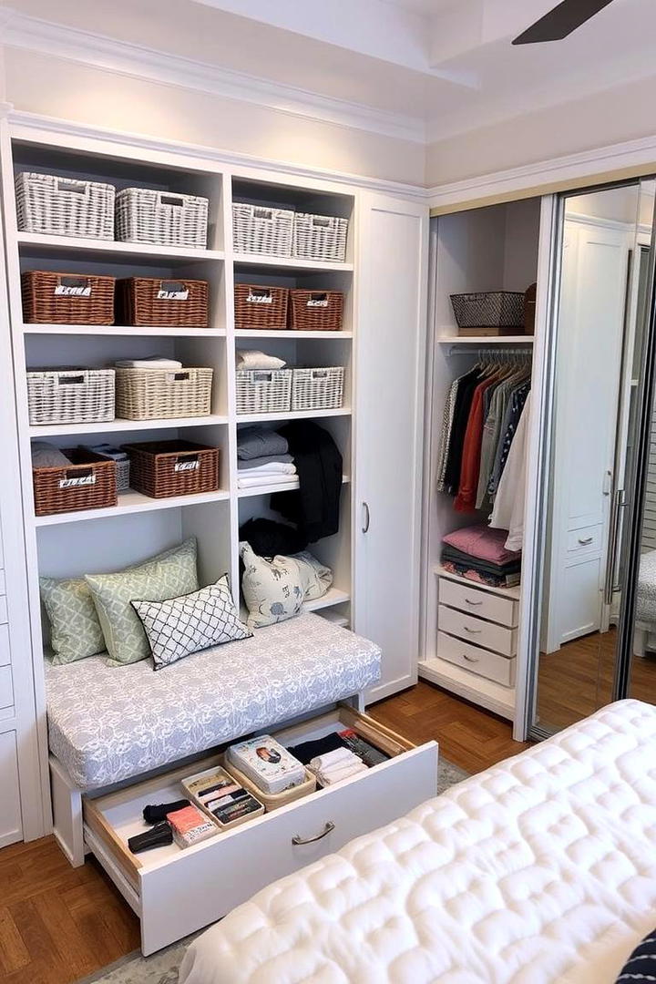 Chic Storage Solutions - 21 Teen Bedroom Ideas