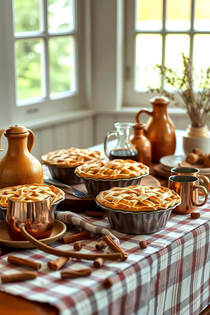 Cider and Pie Showcase - 21 Thanksgiving Decor Ideas