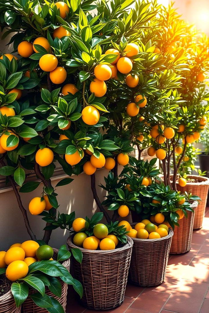 Citrus Grove Corner - 21 Corner Garden Ideas