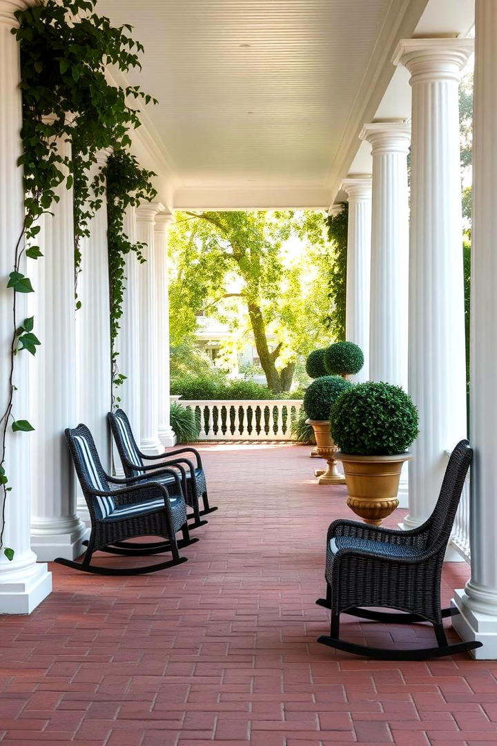 Classic Colonial Veranda - 21 Veranda Ideas