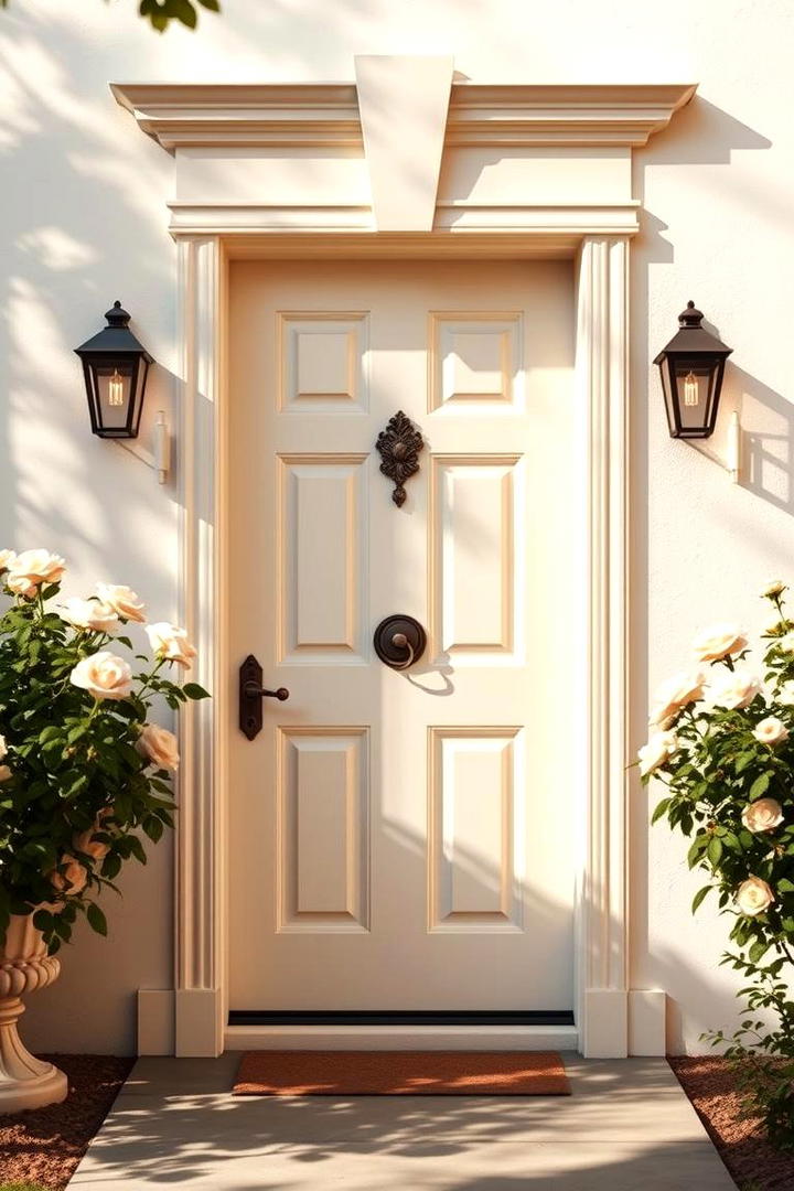 Classic Cream Grace - 21 Front Door Color Ideas