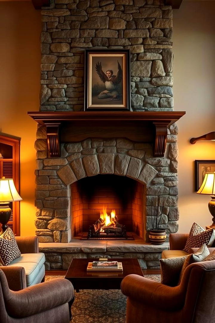 Classic Fireplace Focal Point - 30 Traditional Living Room Ideas