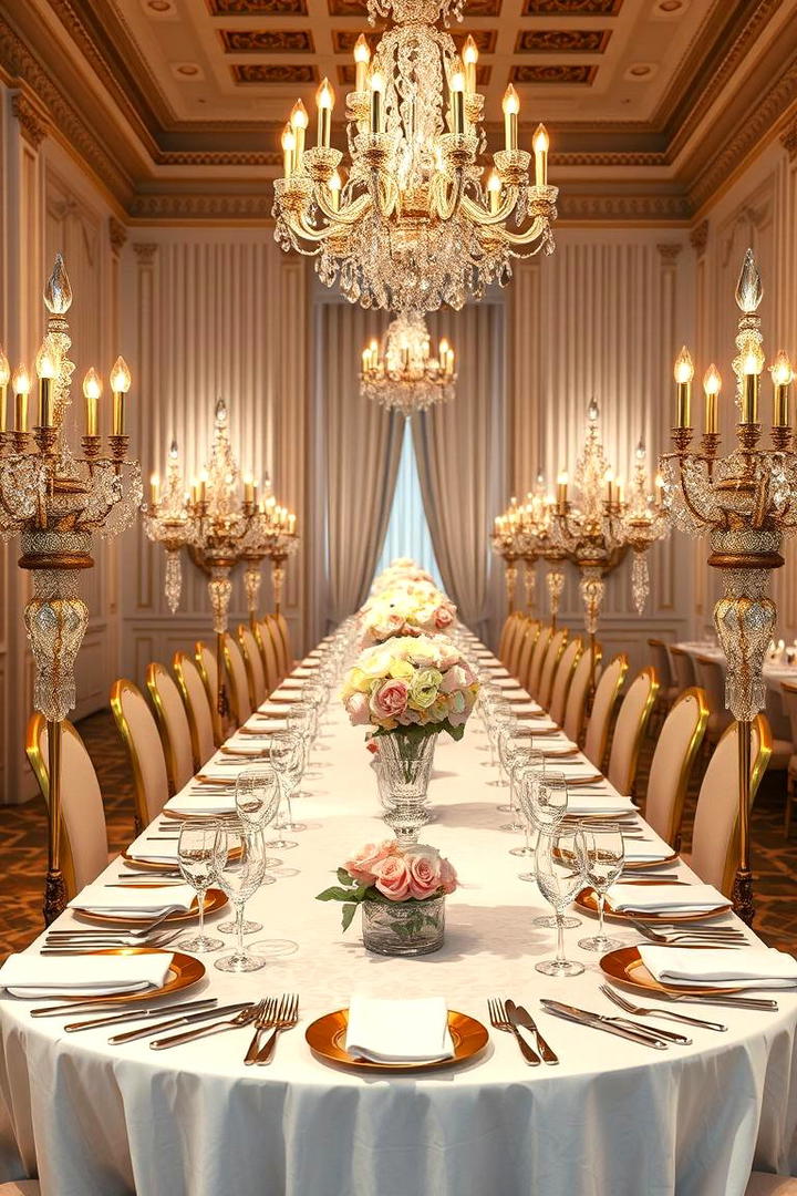 Classic Formal Grandeur - 21 Tablescape Ideas