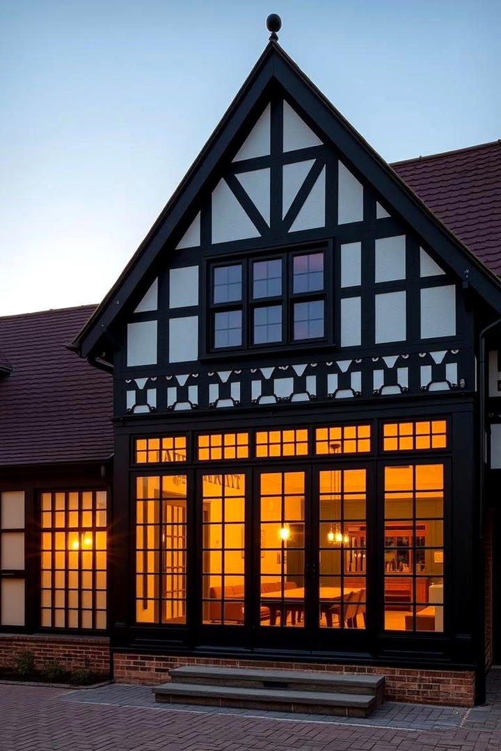 Classic Meets Modern Fusion - 30 Modern Tudor Exterior Inspiration