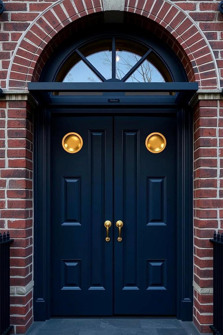 Classic Navy Blue - 30 Mid Century Front Door Colors